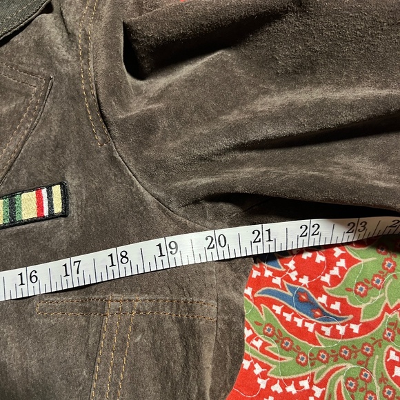Ladies Sueded Leather Jacket. XL - Picture 8 of 11